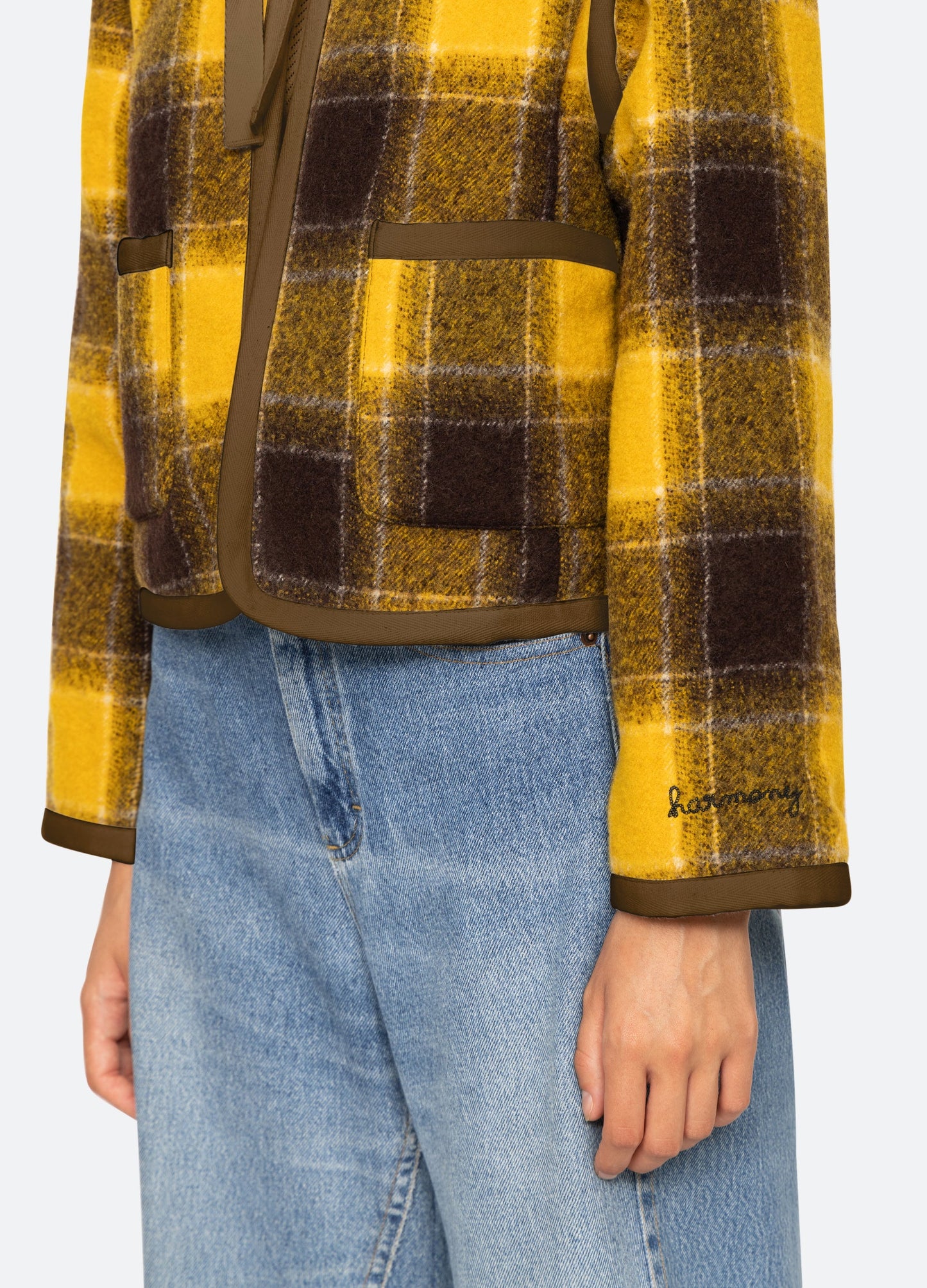 Amber Tie Front Jacket