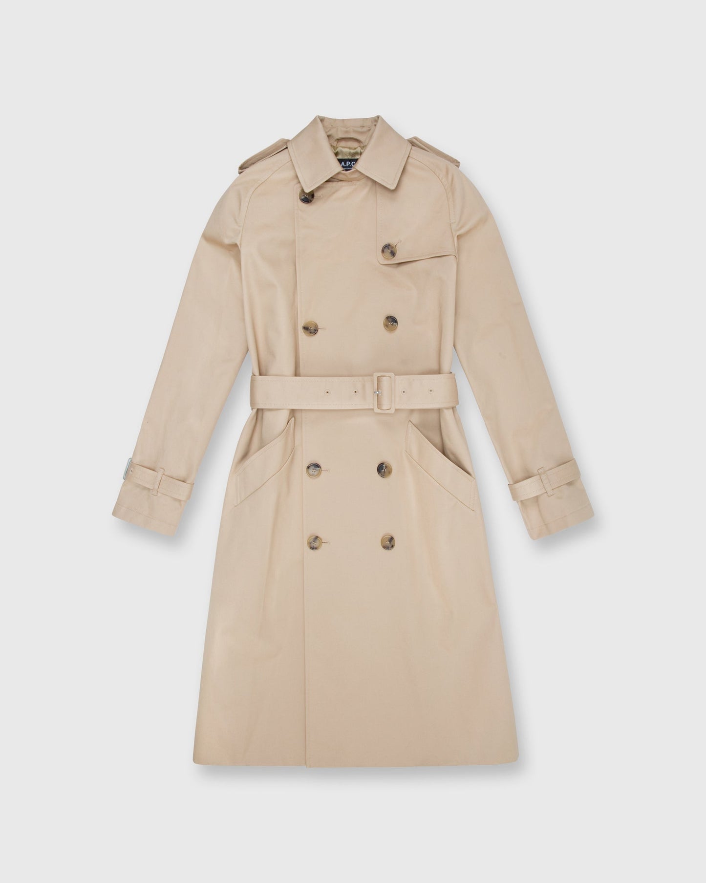 Greta Trench Coat in Beige