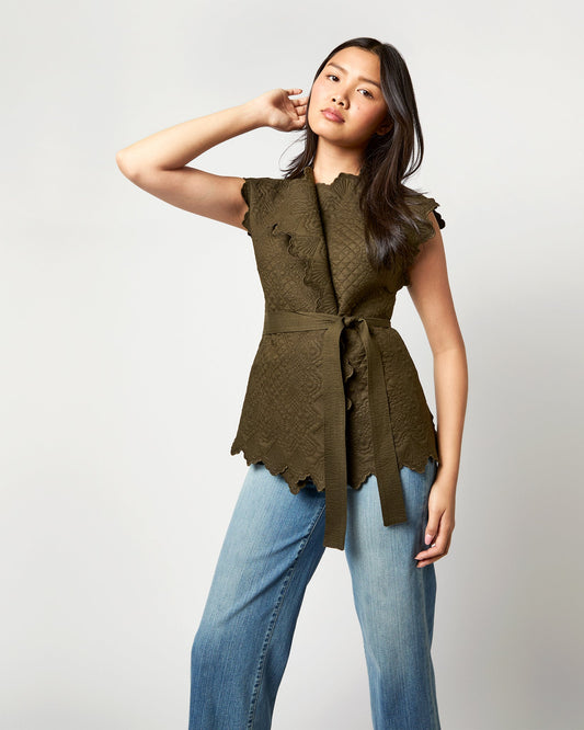 Leiro Vest in Militaire