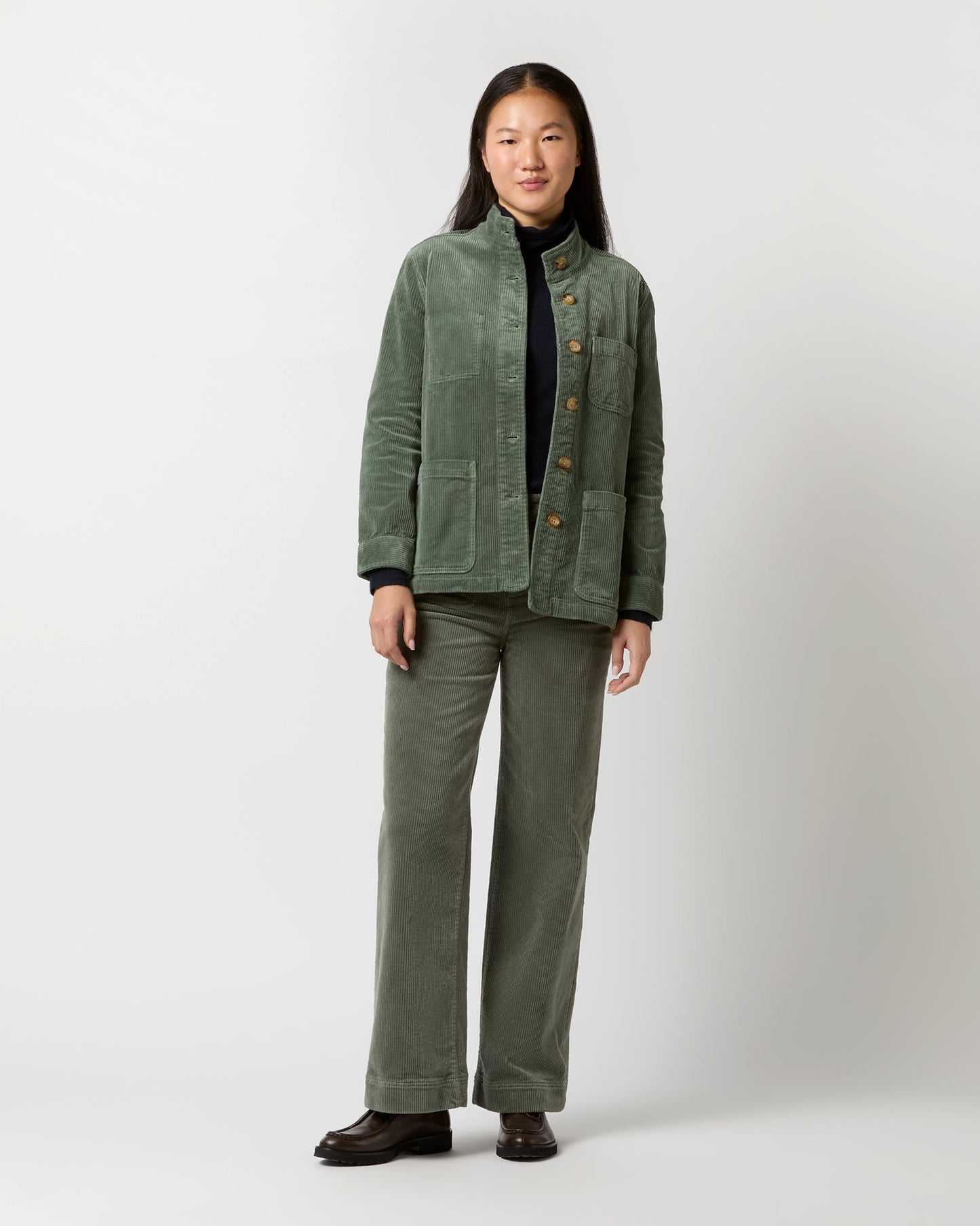 Chore Jacket in Wintergreen Stretch Cord