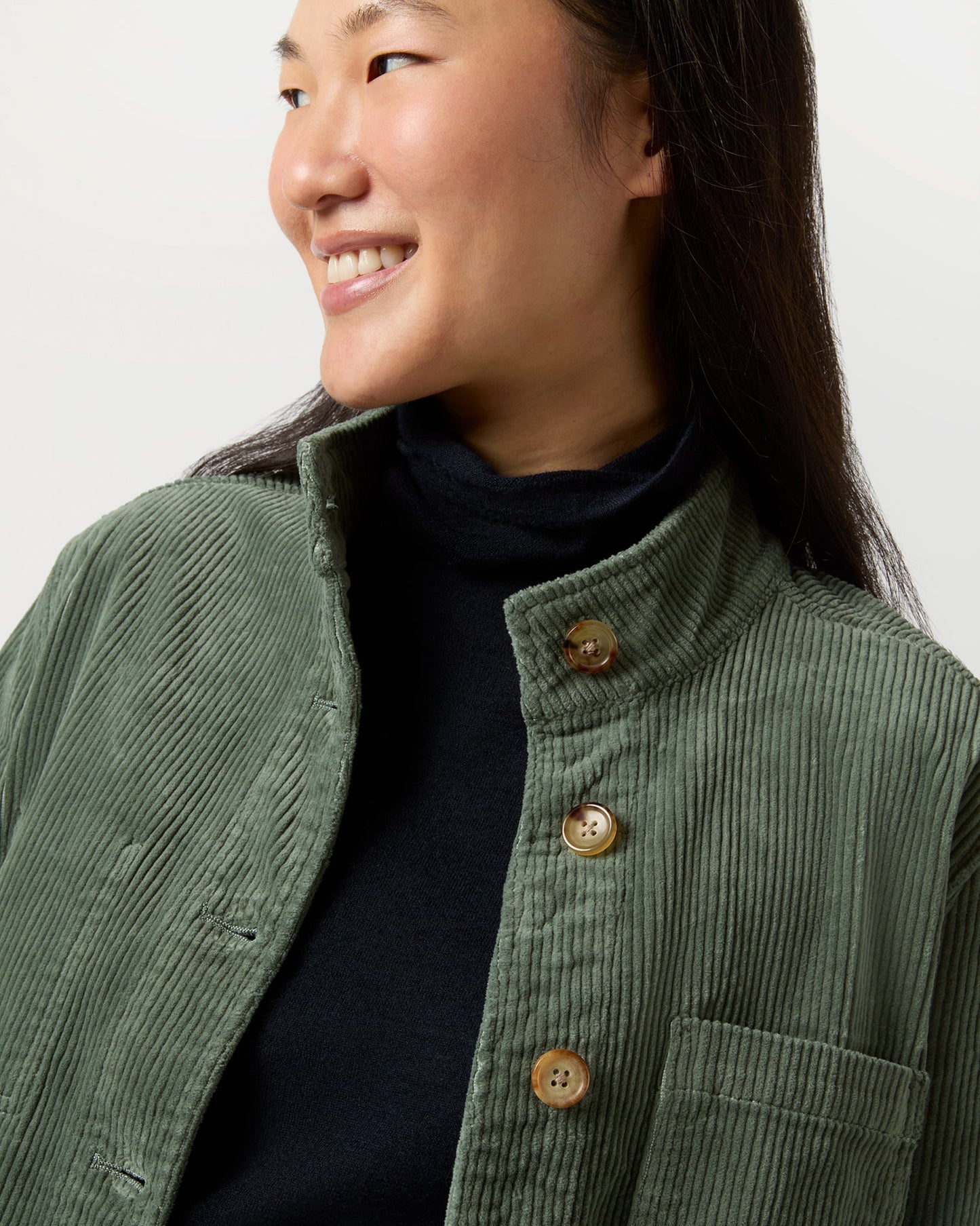 Chore Jacket in Wintergreen Stretch Cord