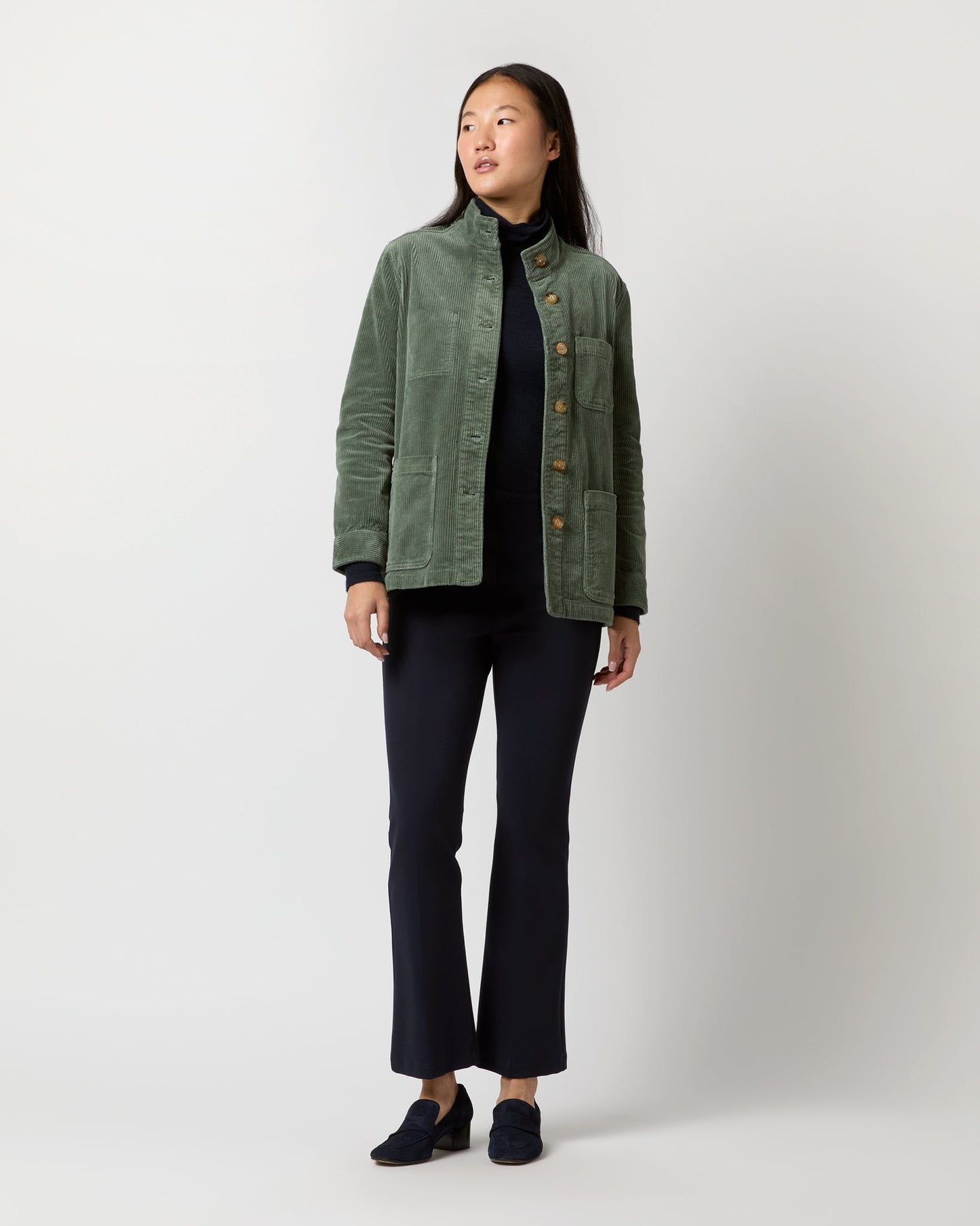 Chore Jacket in Wintergreen Stretch Cord