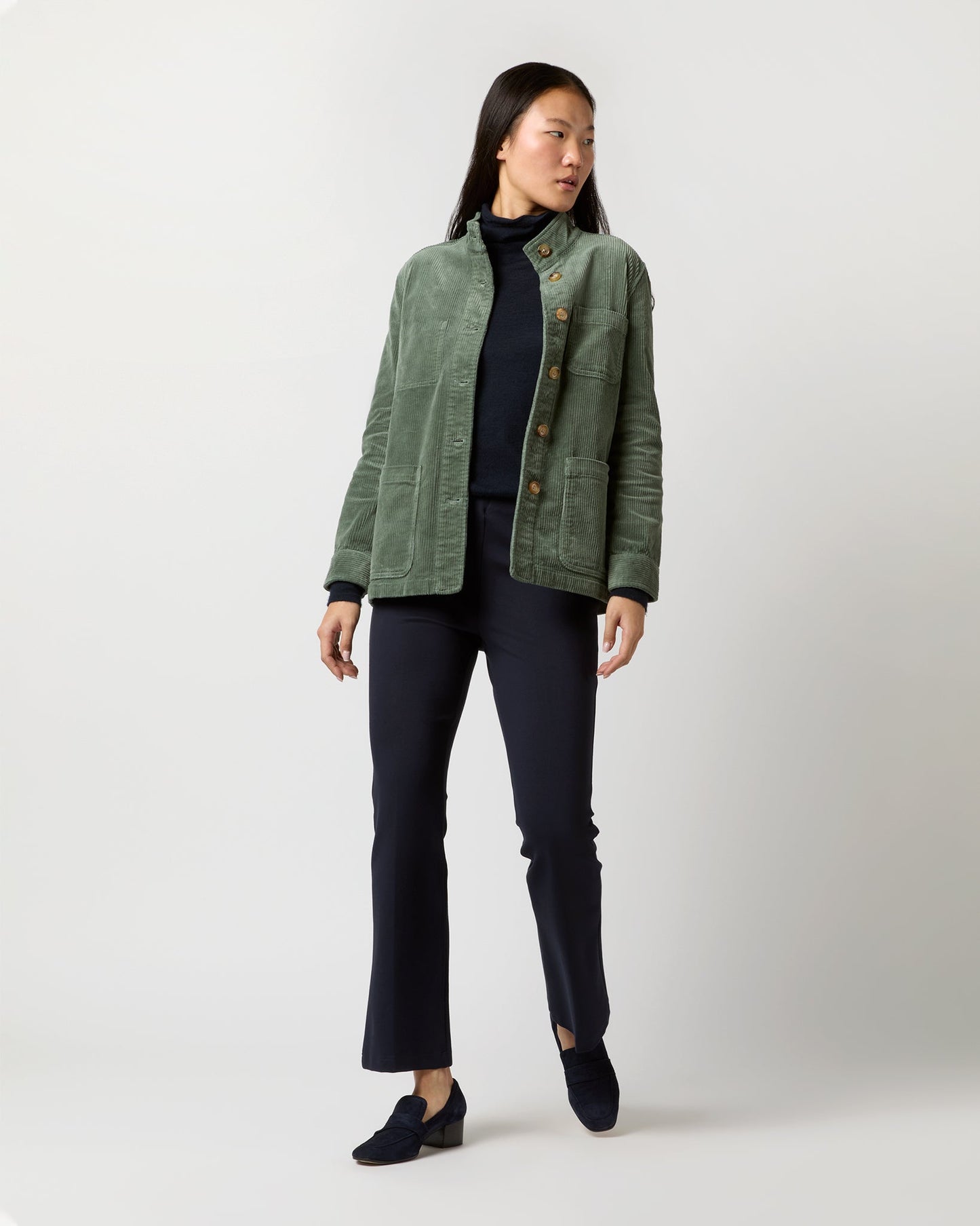 Chore Jacket in Wintergreen Stretch Cord