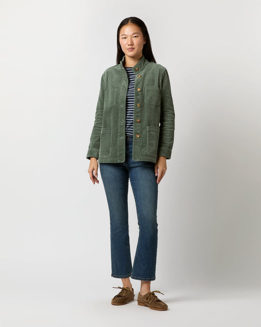 Chore Jacket in Wintergreen Stretch Cord