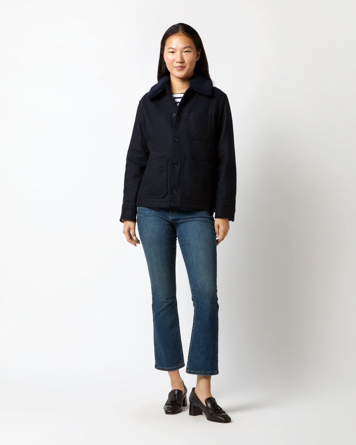 New Julia Jacket in Dark Blue