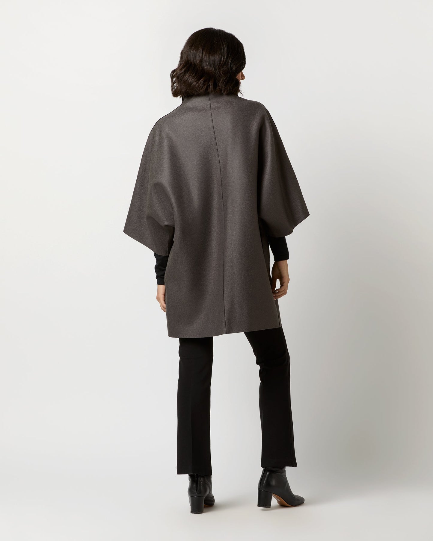 Kimono Coat in Graphite